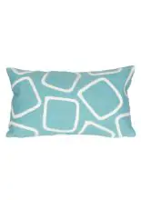 Trans Ocean Pillow Visions I Geometric 100% Polyester Handmade 4087